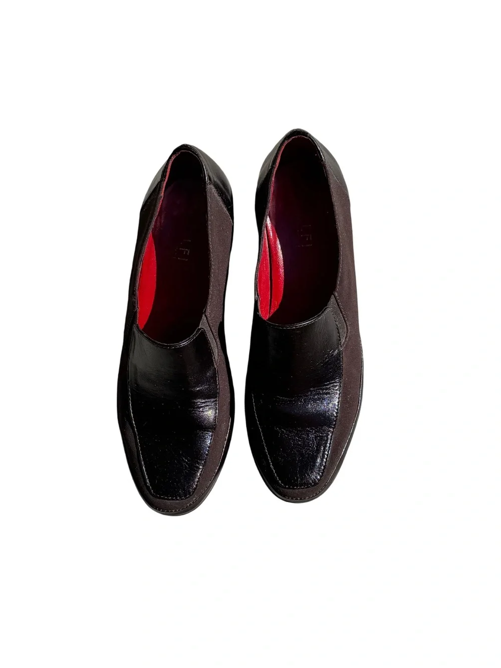 Amalfi by Rangoni Classic Women's Low Heel Slip-On Loafers in Brown